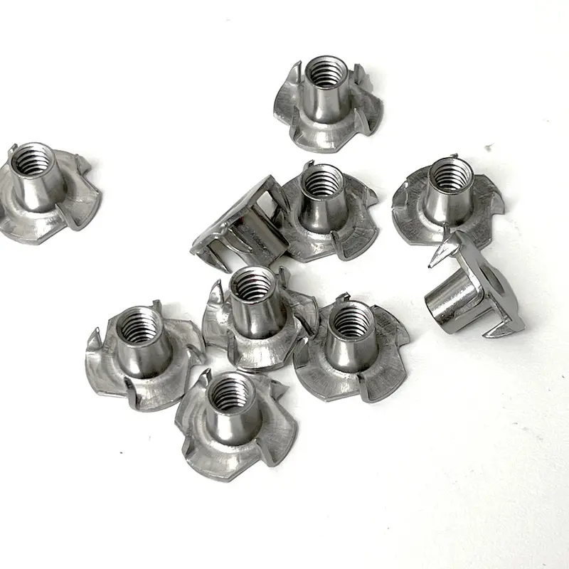 Stainless Steel T-Nuts – 4-Piece Hardware Pack for Composite Builds