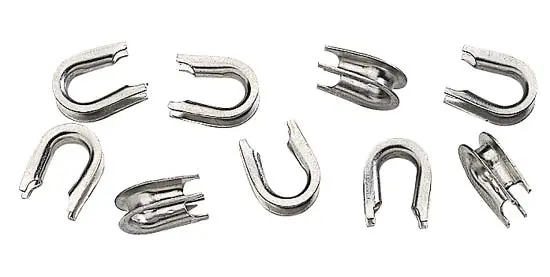 Stainless Steel Thimbles – Reinforced Loop Protection for Braided Line