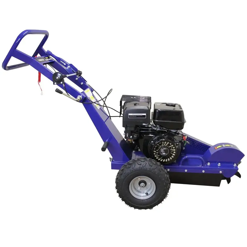 T-Mech 5-Ton Log Splitter with 370mm Stroke and 13HP Stump Grinder Bundle