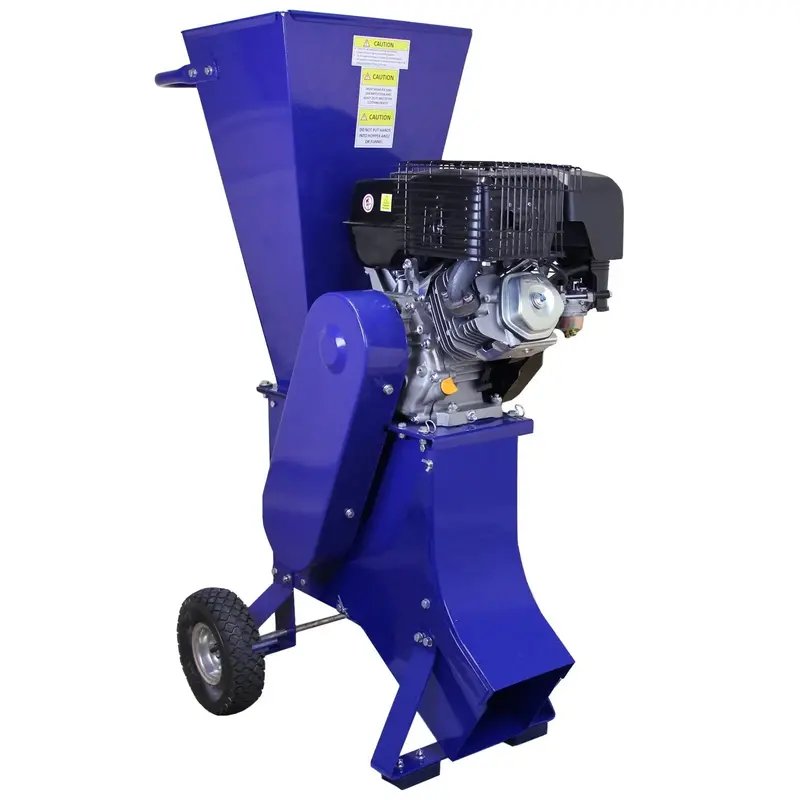 T-MECH 7-Ton Log Splitter (520mm) + 15HP Wood Chipper Combo
