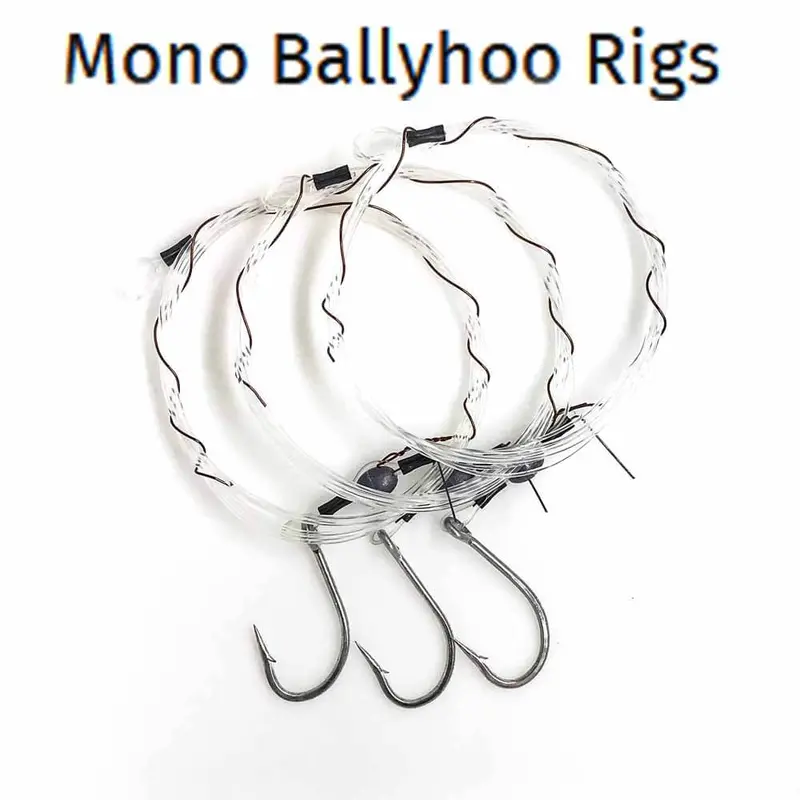 Tackle Crafters Ballyhoo Mono Single-Hook Rig