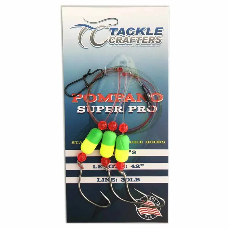 Tackle Crafters Pompano Super Pro Rig – Surf & Pier Fishing Ready