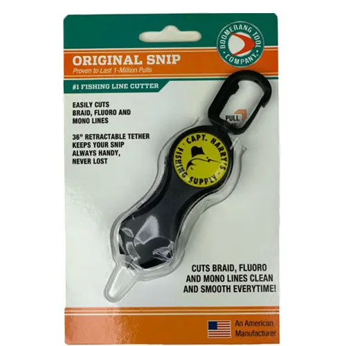 The Original Boomerang Snip – Classic Precision Fishing Line Cutter
