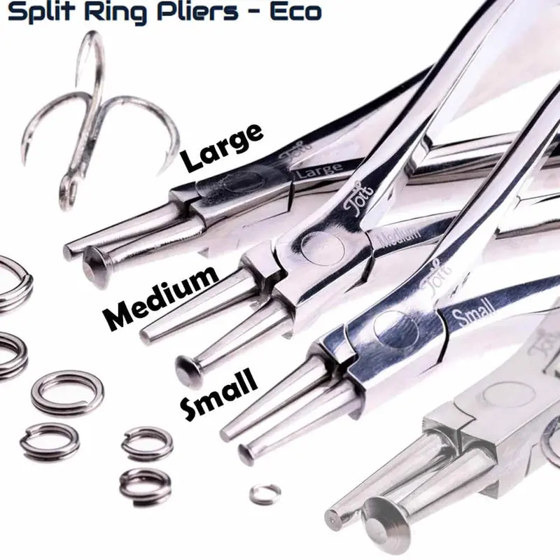 Toit Fishing Eco Large Split Ring Pliers – Heavy-Duty Ring Installation