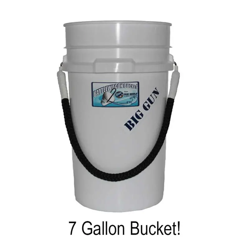 Top Shelf Marine Big Gun 7-Gallon Bucket – Reinforced Rope Handle