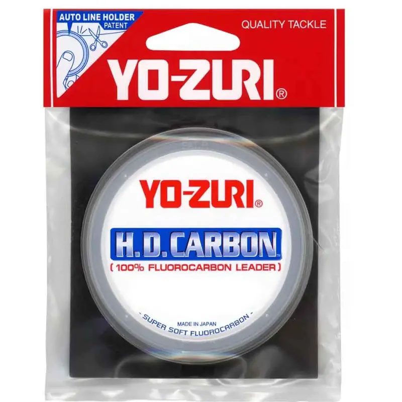 Yo-Zuri Clear Fluorocarbon Leader – 100-Yard Spool